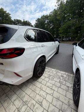 White 2025 BMW X5 M Competition