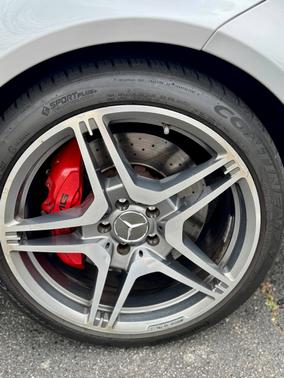 Silver 2012 Mercedes-Benz CLS-Class CLS 63 AMG