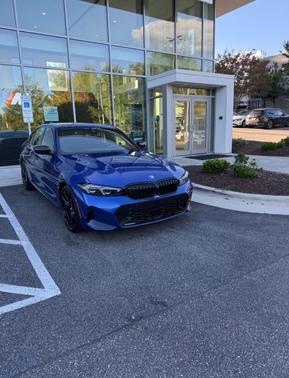 Blue 2025 BMW 330 i