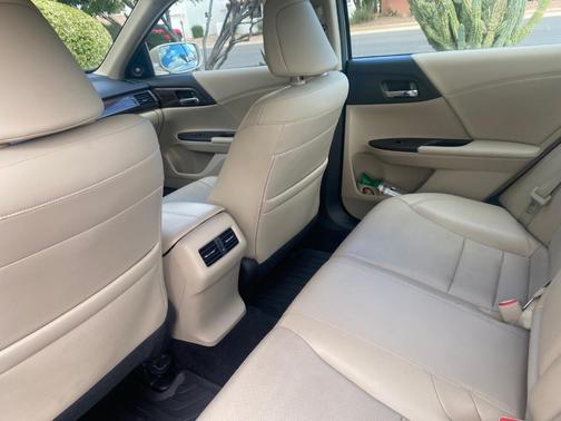 Beige 2016 Honda Accord EX-L V-6