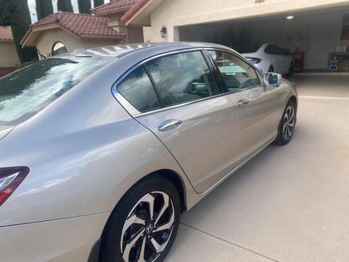Beige 2016 Honda Accord EX-L V-6