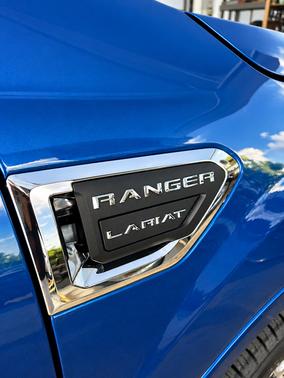 Blue 2019 Ford Ranger Lariat