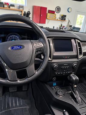 Blue 2019 Ford Ranger Lariat
