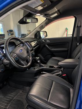 Blue 2019 Ford Ranger Lariat