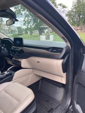 Black 2020 Ford Escape Titanium Hybrid
