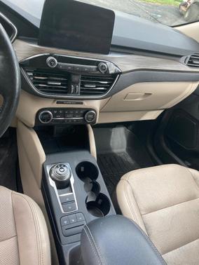 Black 2020 Ford Escape Titanium Hybrid