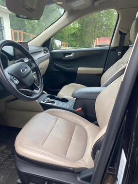 Black 2020 Ford Escape Titanium Hybrid