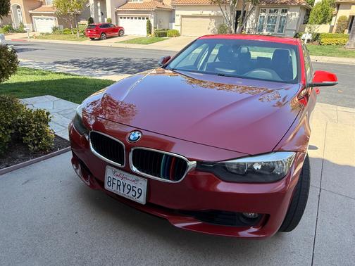 Red 2015 BMW 328 i