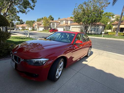 Red 2015 BMW 328 i