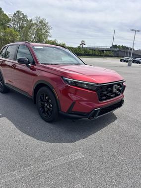 Red 2026 Honda CR-V Hybrid Sport-L FWD