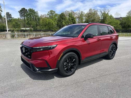 Red 2026 Honda CR-V Hybrid Sport-L FWD