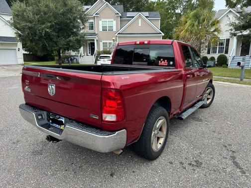 Red 2011 Dodge Ram 1500 SLT