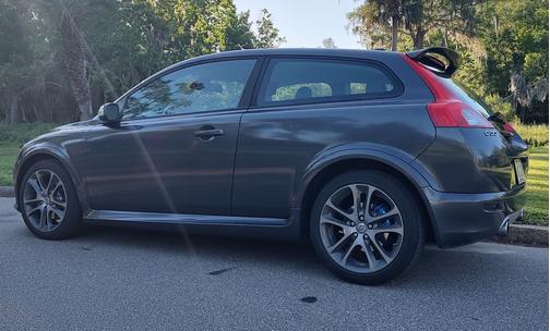Gray 2008 Volvo C30 R-Design