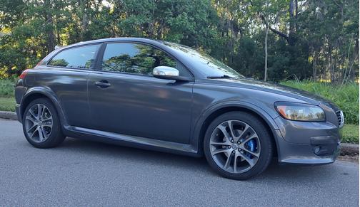 Gray 2008 Volvo C30 R-Design