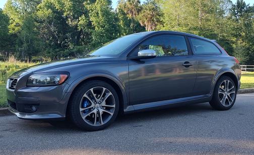 Gray 2008 Volvo C30 R-Design