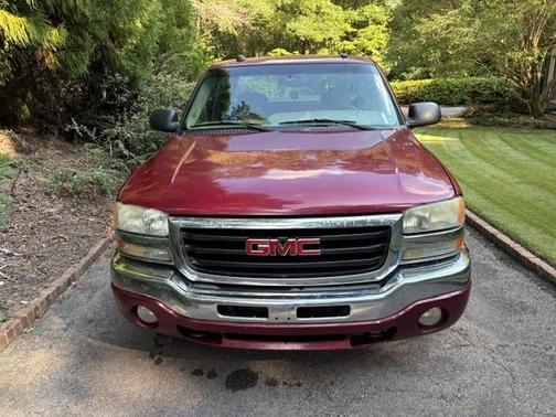Red 2004 GMC Sierra 1500 SLT Extended Cab