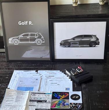 Gray 2017 Volkswagen Golf R 4-Door w/DCC & Navigation