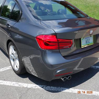 Gray 2018 BMW 330 i