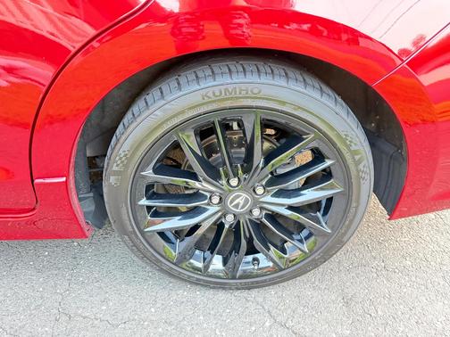 Red 2022 Acura ILX Premium & A-Spec Packages