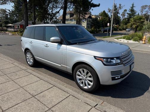 Silver 2016 Land Rover Range Rover 3.0L Supercharged HSE