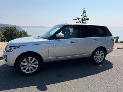 Silver 2016 Land Rover Range Rover 3.0L Supercharged HSE