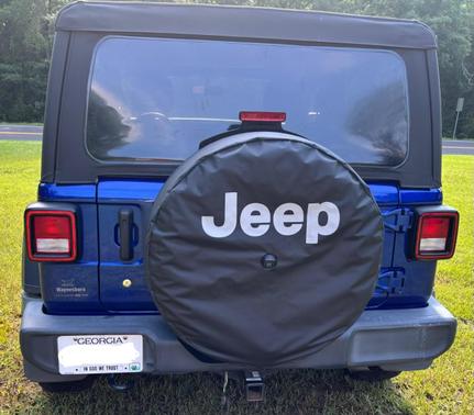 Blue 2019 Jeep Wrangler Sport