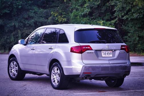 Silver 2009 Acura MDX Technology