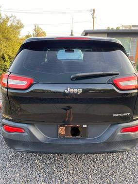 Black 2015 Jeep Cherokee Sport