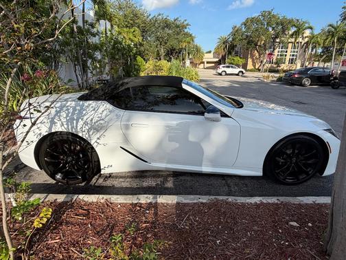 White 2024 Lexus LC 500 Base
