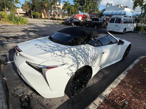White 2024 Lexus LC 500 Base