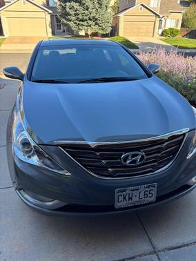 Gray 2013 Hyundai SONATA Limited 2.0T