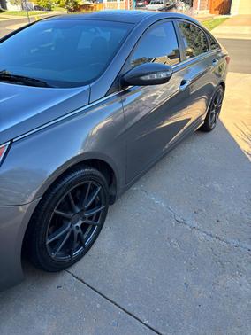 Gray 2013 Hyundai SONATA Limited 2.0T