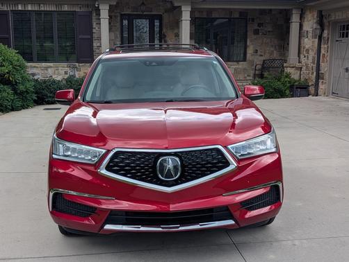 Red 2019 Acura MDX Sport Hybrid 3.0L w/Technology Package