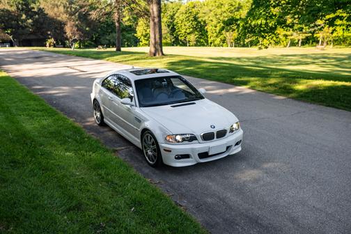 White 2004 BMW M3 Base