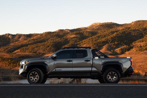 Green 2025 Toyota Tacoma Hybrid Trailhunter