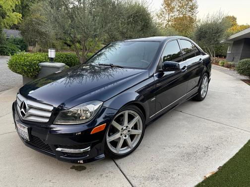 Blue 2012 Mercedes-Benz C-Class C 250 Sport