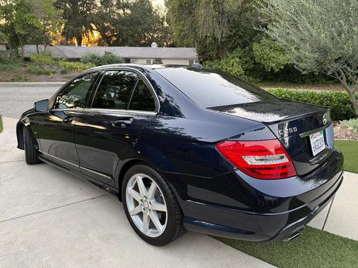 Blue 2012 Mercedes-Benz C-Class C 250 Sport