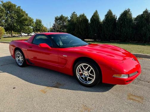 Beige 2004 Chevrolet Corvette Z06