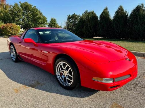 Beige 2004 Chevrolet Corvette Z06