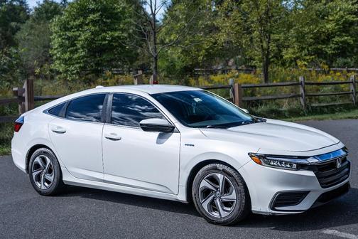 White 2019 Honda Insight EX