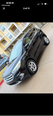 Black 2017 Ford Escape SE