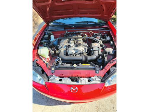 Red 2004 Mazda MX-5 Miata Base