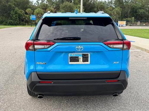 Blue 2021 Toyota RAV4 XLE