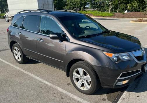 Gold 2010 Acura MDX 3.7L Technology