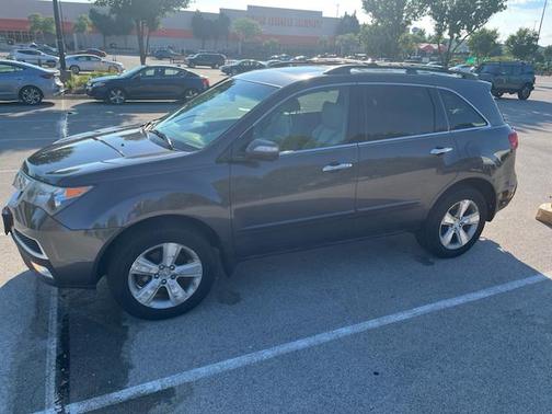 Gold 2010 Acura MDX 3.7L Technology