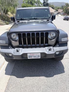 Gray 2020 Jeep Wrangler Sport