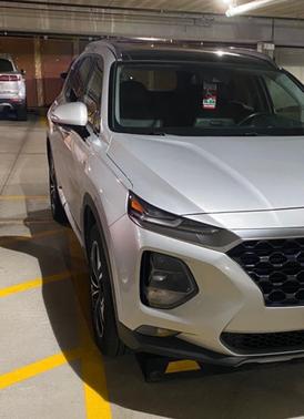 Silver 2019 Hyundai SANTA FE Ultimate 2.0T