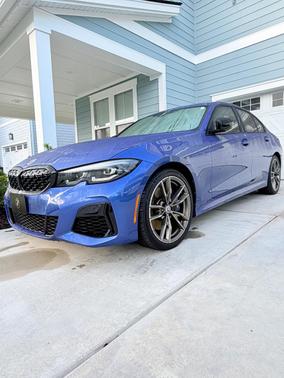 Blue 2022 BMW M340 i xDrive