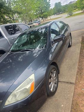 Gray 2007 Honda Accord EX-L