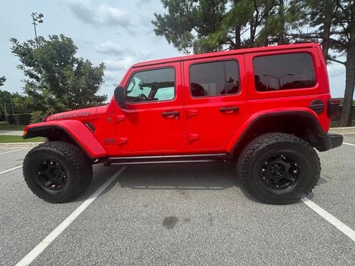 Red 2020 Jeep Wrangler Unlimited Rubicon